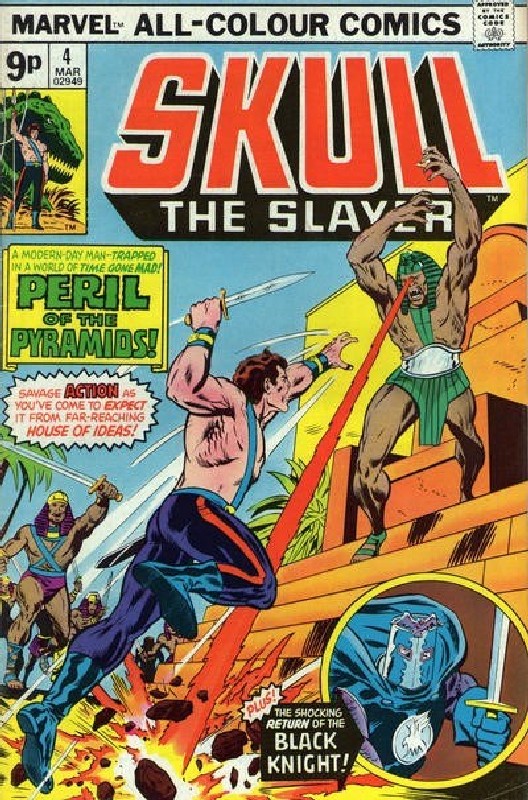 Cover of Skull the Slayer (Vol 1) #4. One of 250,000 Vintage American Comics on sale from Krypton!