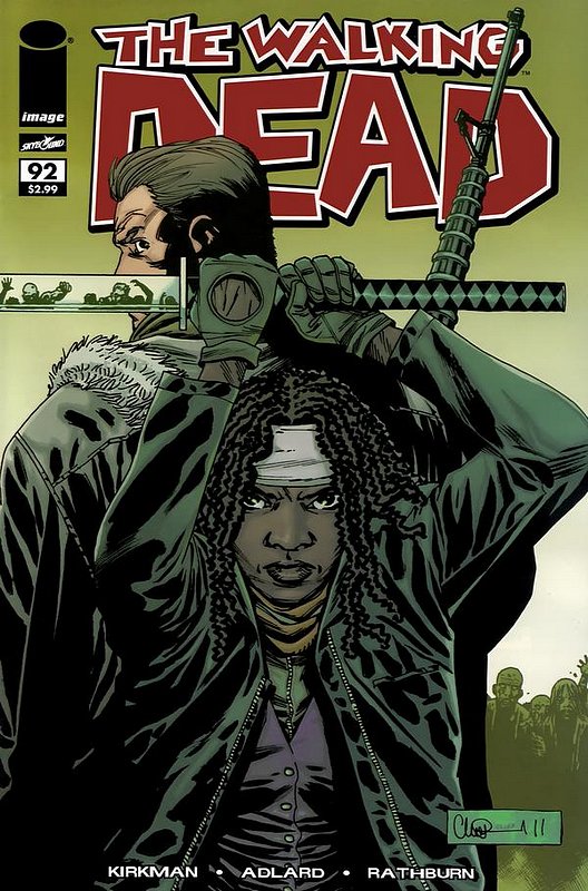 Intro Paul Monroe<br> Cover of Walking Dead (Vol 1) #92. One of 250,000 Vintage American Comics on sale from Krypton!