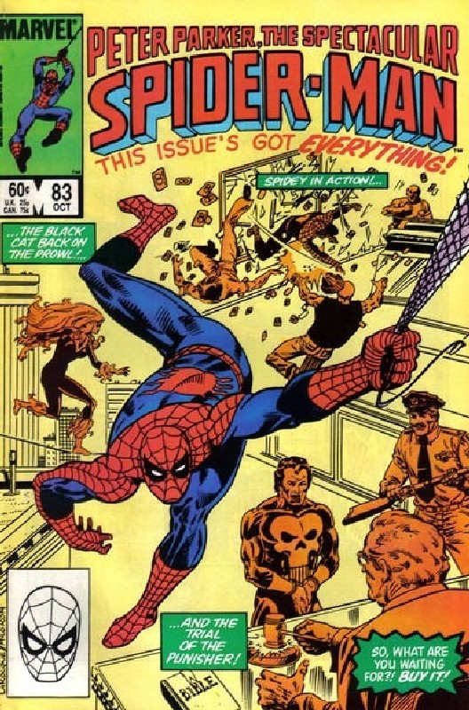 Cover of Spectacular Spider-Man (Vol 1) #83. One of 250,000 Vintage American Comics on sale from Krypton!