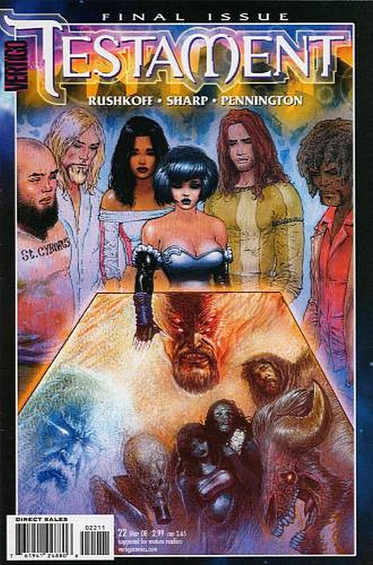 Cover of Testament (Vol 1) #22. One of 250,000 Vintage American Comics on sale from Krypton!