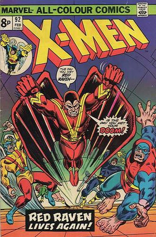 Cover of Uncanny X-Men (Vol 1) #92. One of 250,000 Vintage American Comics on sale from Krypton!