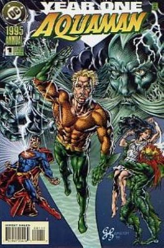 Cover of Aquaman Annual #1. One of 250,000 Vintage American Comics on sale from Krypton!