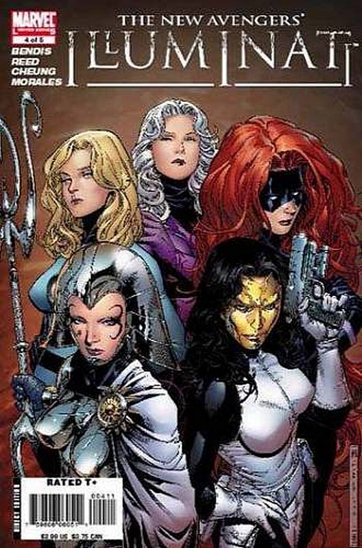 Cover of New Avengers: Illuminati #4. One of 250,000 Vintage American Comics on sale from Krypton!