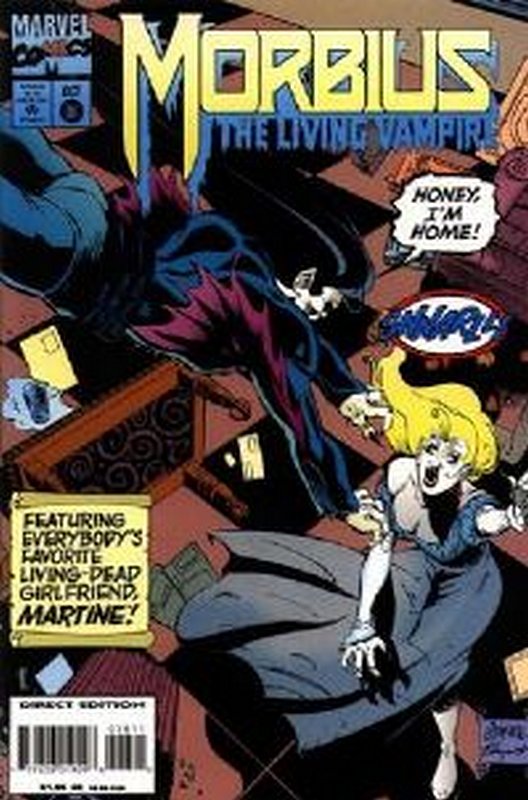 Cover of Morbius: Living Vampire (Vol 1) #26. One of 250,000 Vintage American Comics on sale from Krypton!