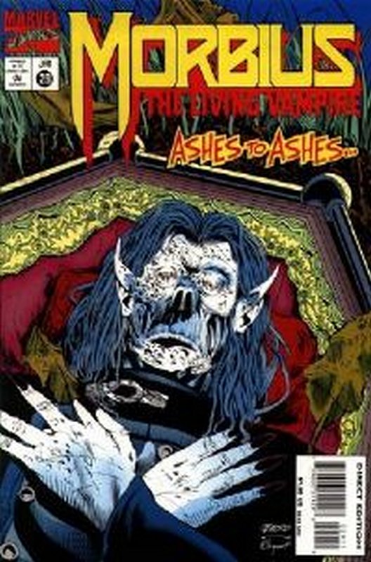 Cover of Morbius: Living Vampire (Vol 1) #29. One of 250,000 Vintage American Comics on sale from Krypton!