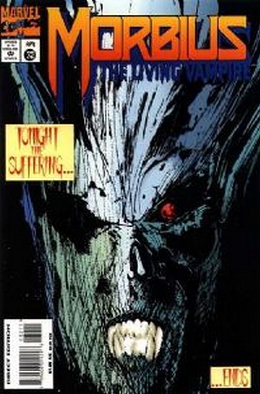 Cover of Morbius: Living Vampire (Vol 1) #32. One of 250,000 Vintage American Comics on sale from Krypton!
