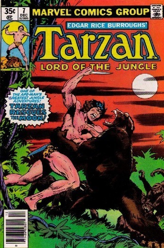 Cover of Tarzan Lord of the Jungle #7. One of 250,000 Vintage American Comics on sale from Krypton!
