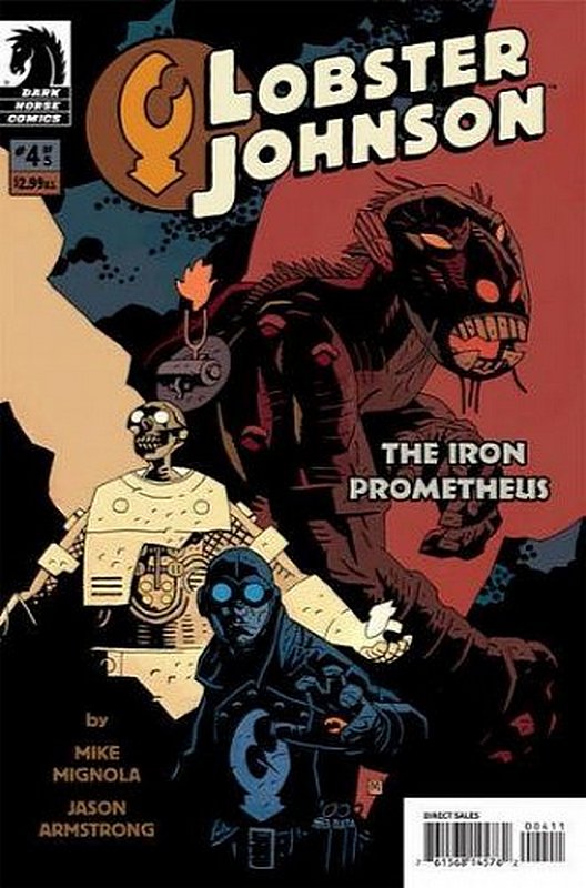 Cover of Lobster Johnson: Iron Prometheus (2007 Ltd) #4. One of 250,000 Vintage American Comics on sale from Krypton!