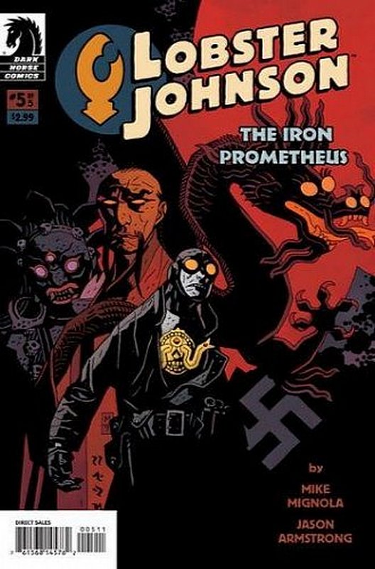 Cover of Lobster Johnson: Iron Prometheus (2007 Ltd) #5. One of 250,000 Vintage American Comics on sale from Krypton!