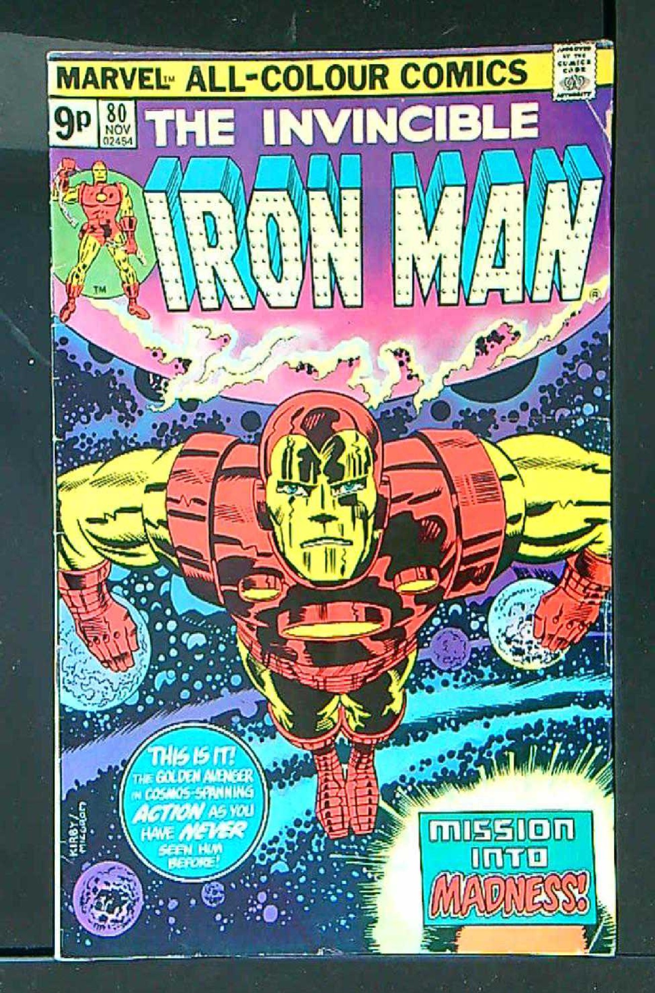 ACTUAL SCAN OF COMIC!<br> Cover of Iron Man (Vol 1) #80. One of 250,000 Vintage American Comics on sale from Krypton!
