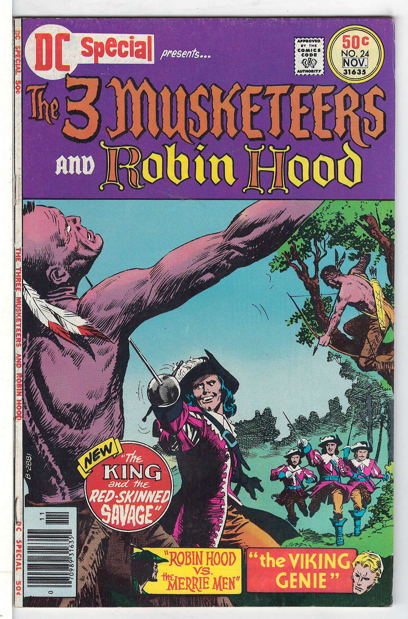 ACTUAL SCAN OF COMIC!<br> Cover of DC Special (Vol 1) #24. One of 250,000 Vintage American Comics on sale from Krypton!