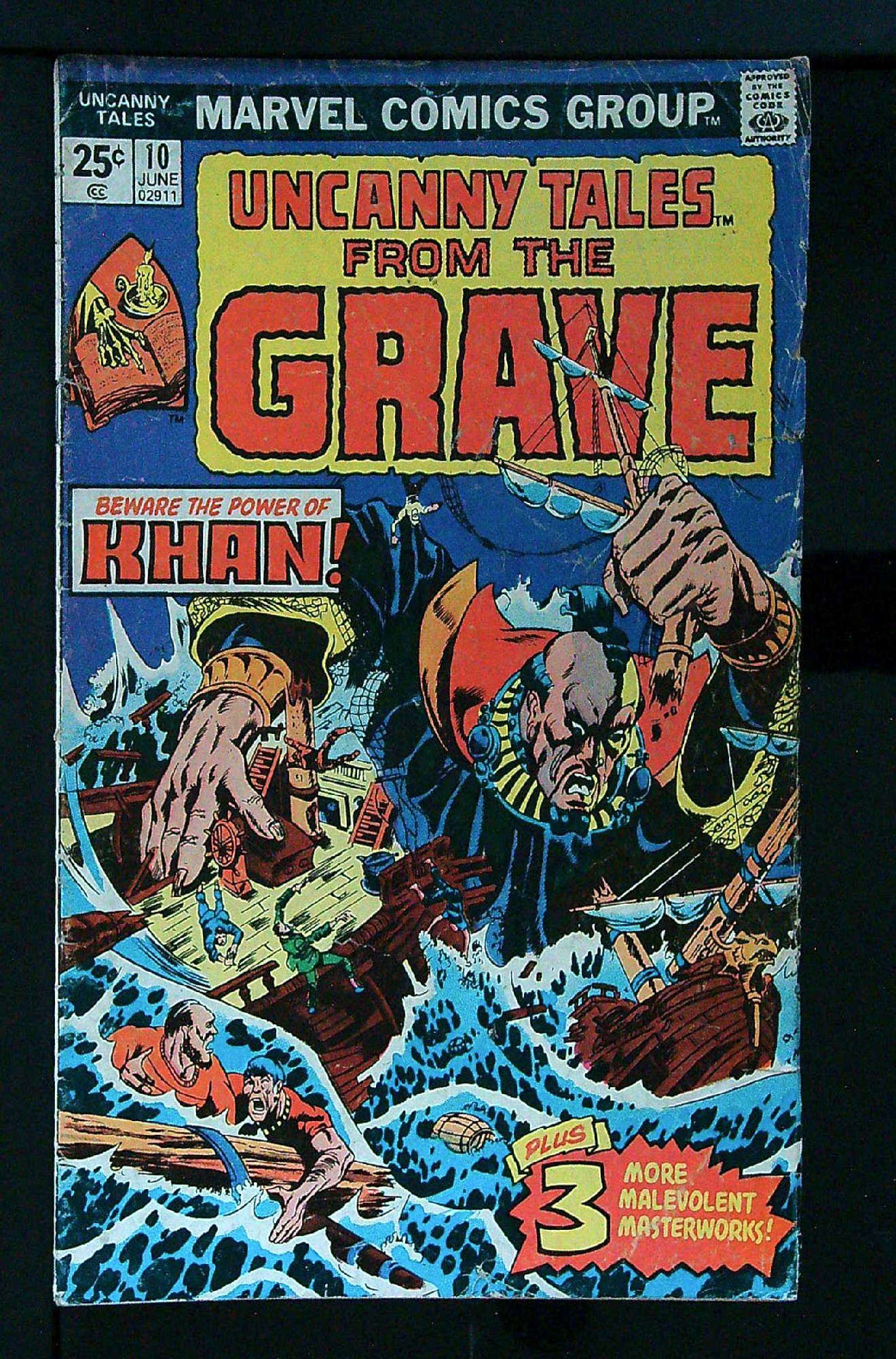 ACTUAL SCAN OF COMIC!<br> Cover of Uncanny Tales (Vol 2) #10. One of 250,000 Vintage American Comics on sale from Krypton!