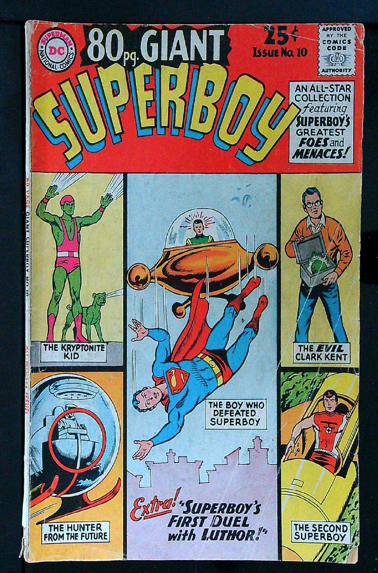 ACTUAL SCAN OF COMIC!<br> Cover of Eighty Page Giant (Vol 1) #10. One of 250,000 Vintage American Comics on sale from Krypton!