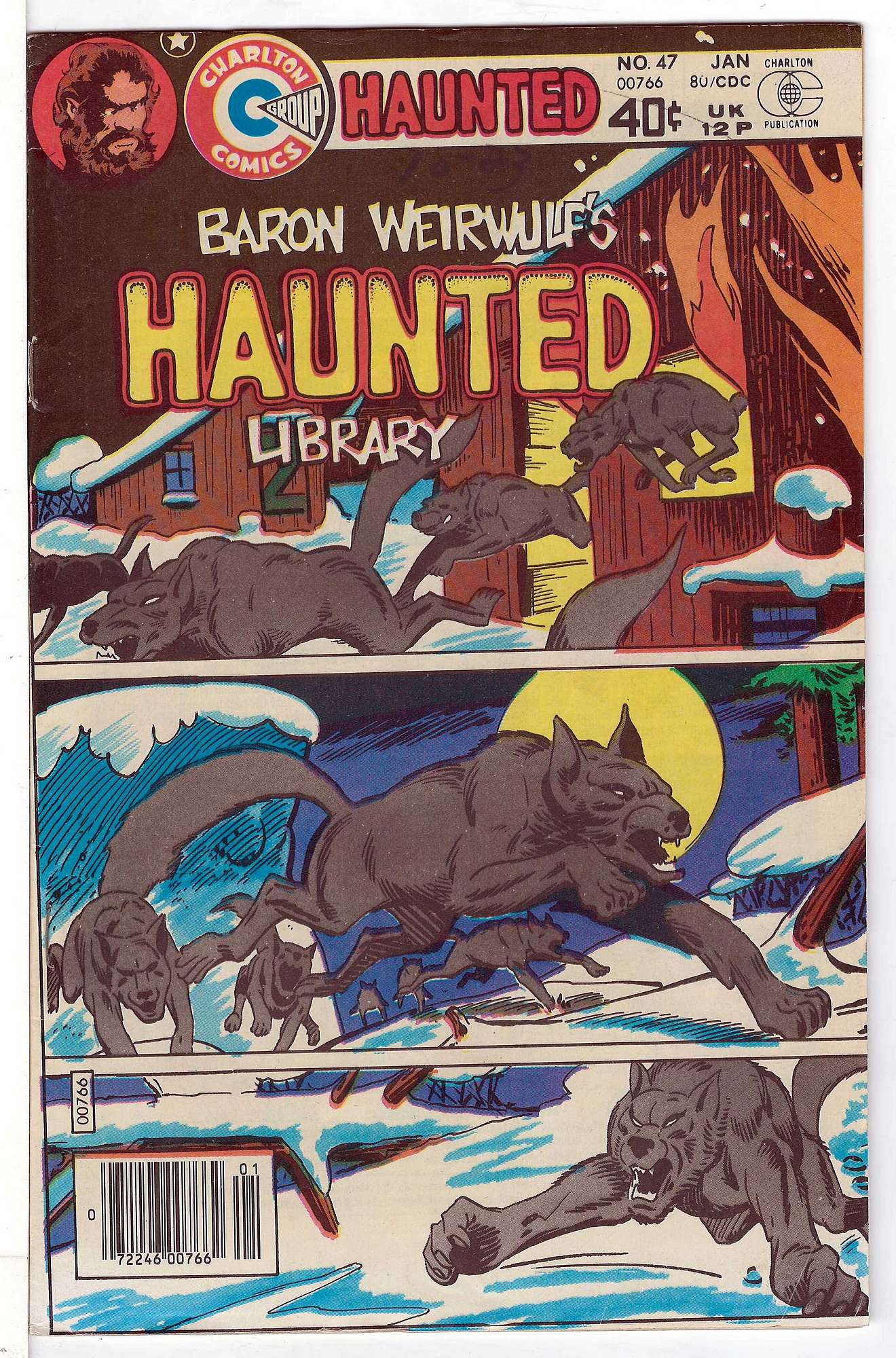 ACTUAL SCAN OF COMIC!<br> Cover of Haunted (Vol 1) #47. One of 250,000 Vintage American Comics on sale from Krypton!