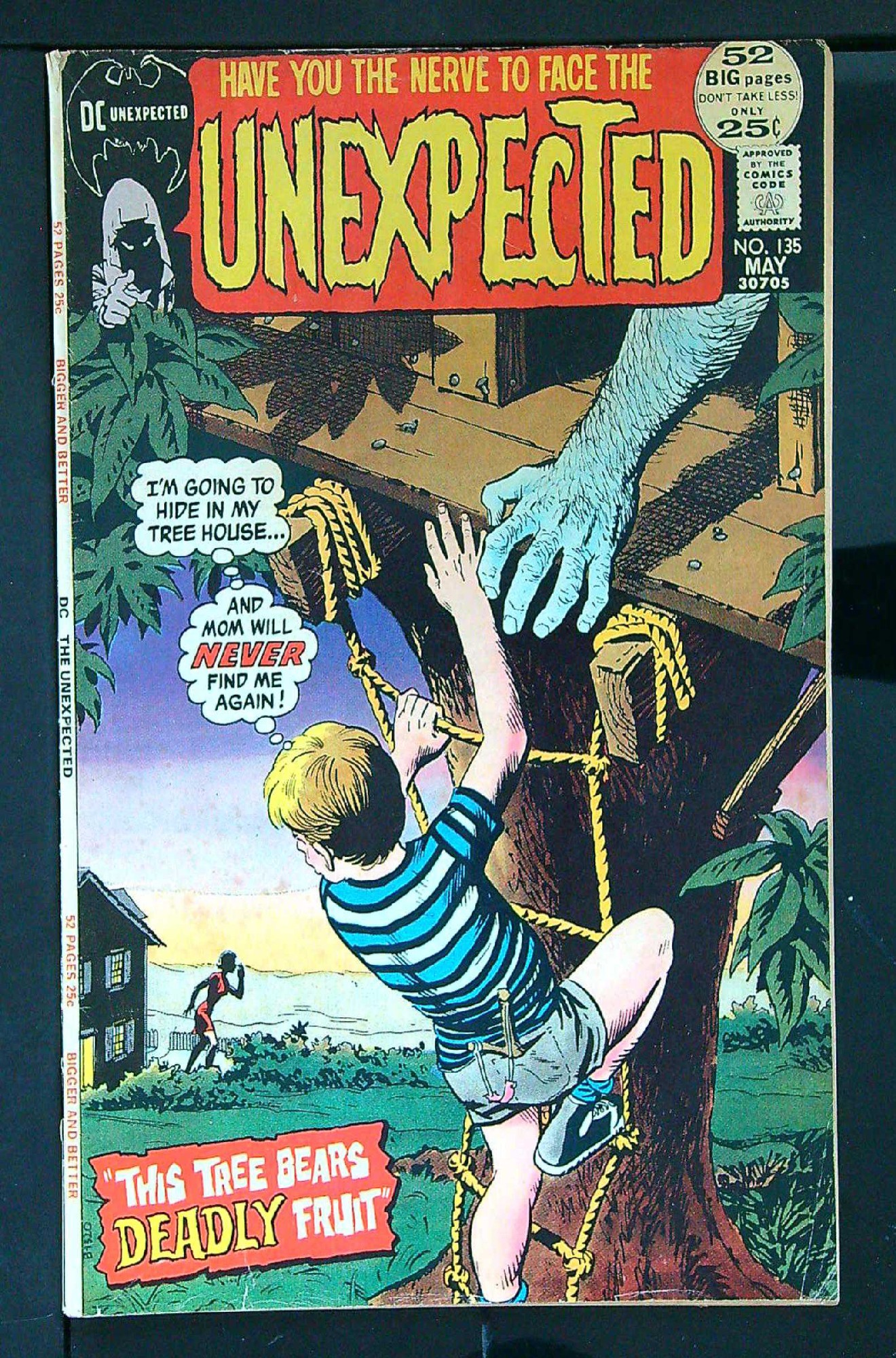 ACTUAL SCAN OF COMIC!<br> Cover of Unexpected (Vol 1) #135. One of 250,000 Vintage American Comics on sale from Krypton!