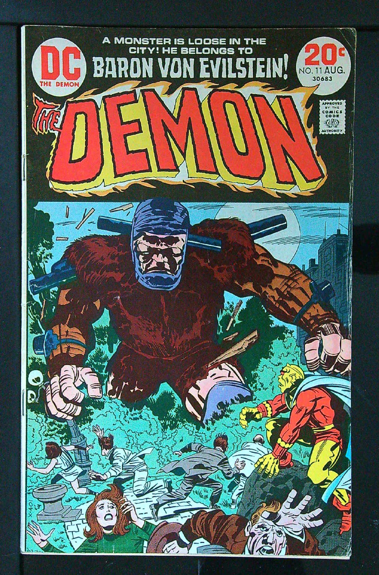 1st Appearance of Baron von Rakenstein and Rakensteins Monster<br>ACTUAL SCAN OF COMIC!<br> Cover of Demon (Vol 1) The #11. One of 250,000 Vintage American Comics on sale from Krypton!
