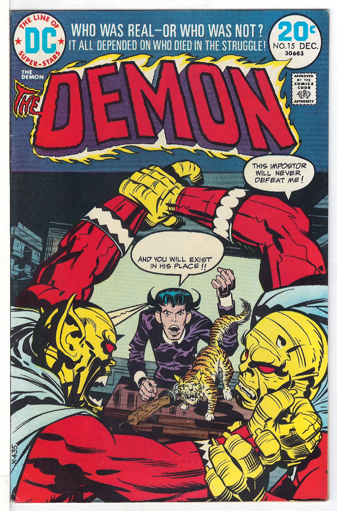 ACTUAL SCAN OF COMIC!<br> Cover of Demon (Vol 1) The #15. One of 250,000 Vintage American Comics on sale from Krypton!