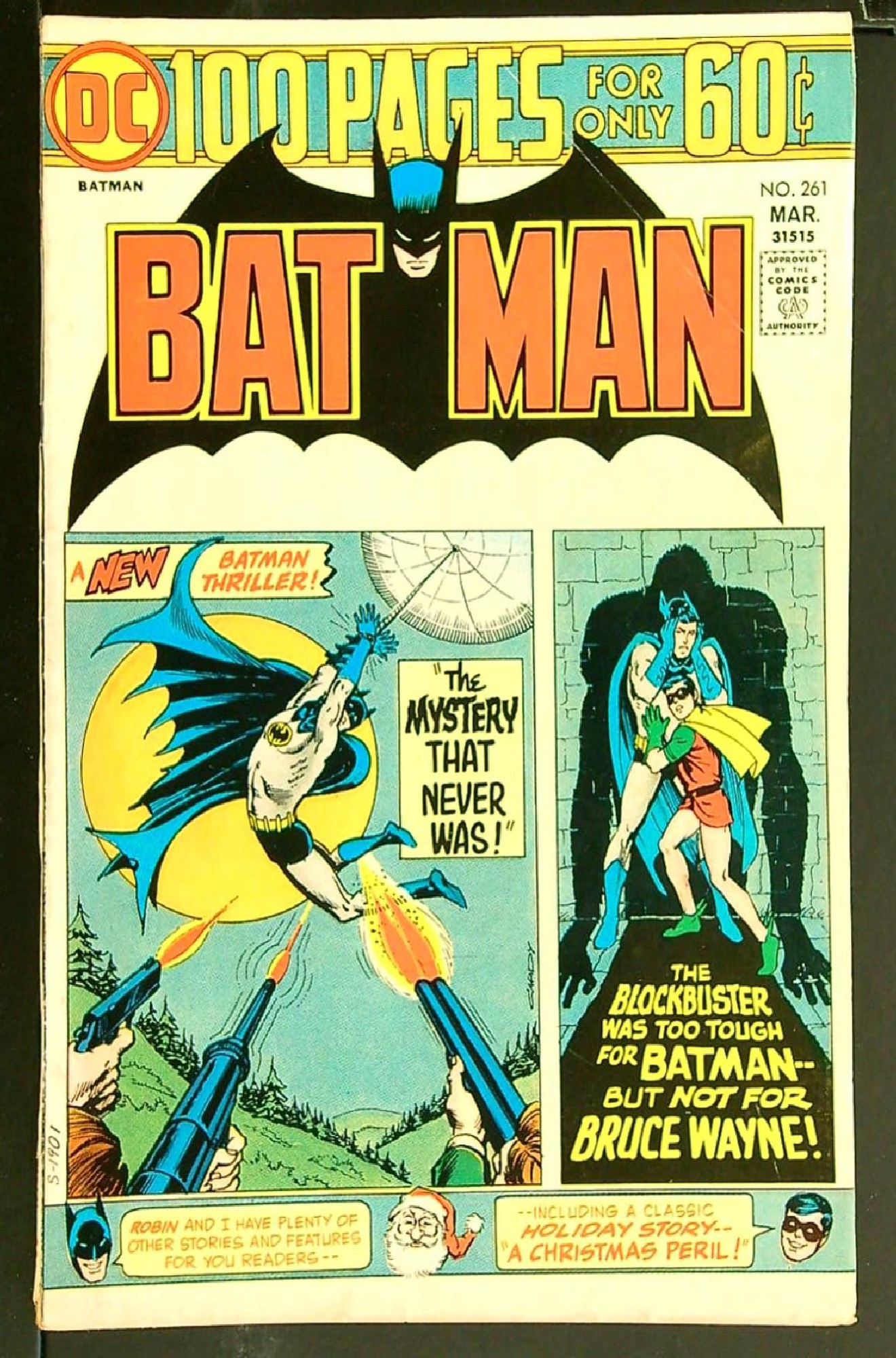 Cover of Batman #261. One of 250,000 Vintage American Comics on sale from Krypton!