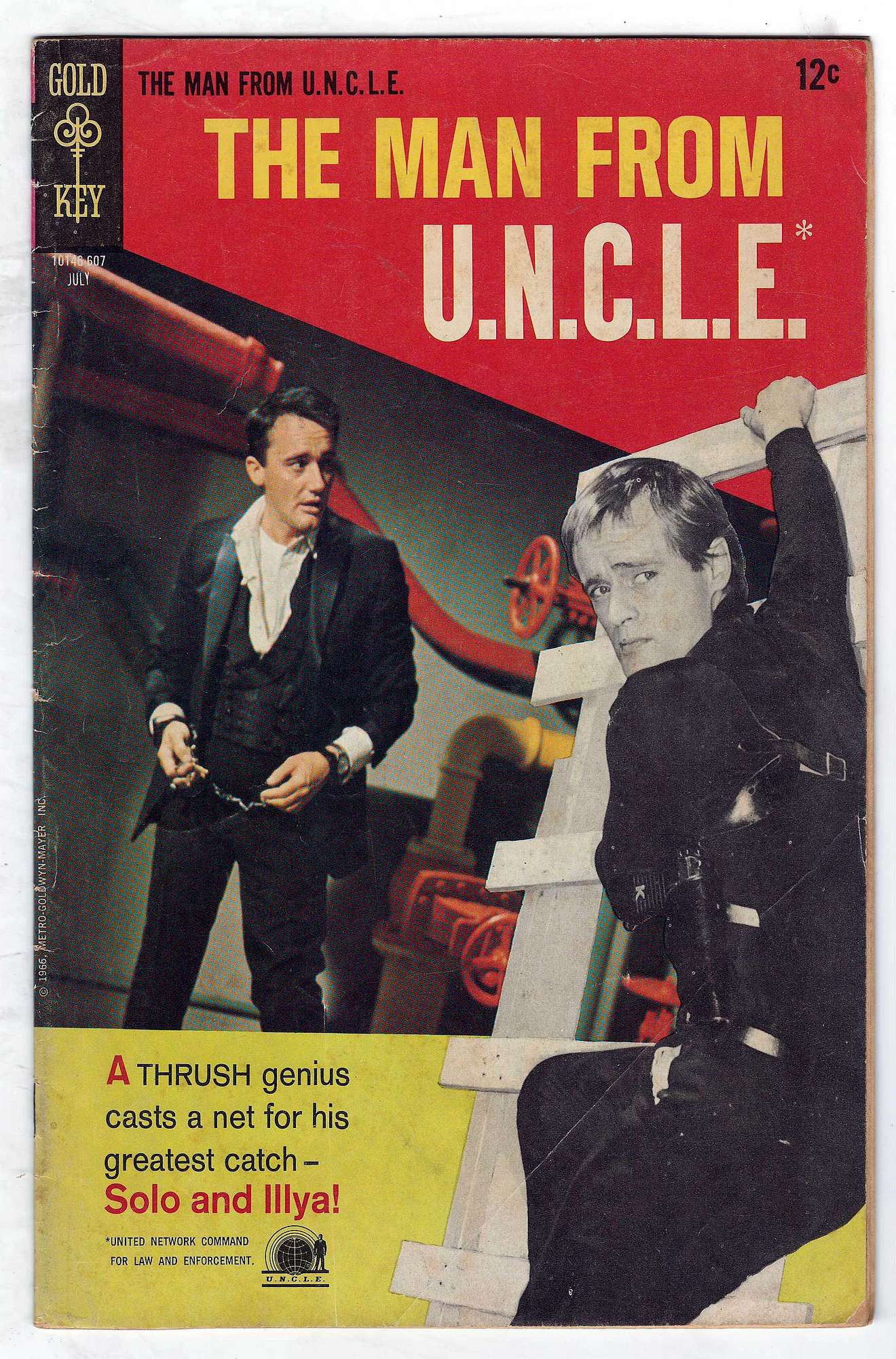 ACTUAL SCAN OF COMIC!<br> Cover of Man From U.N.C.L.E. (Vol 1) The #7. One of 250,000 Vintage American Comics on sale from Krypton!