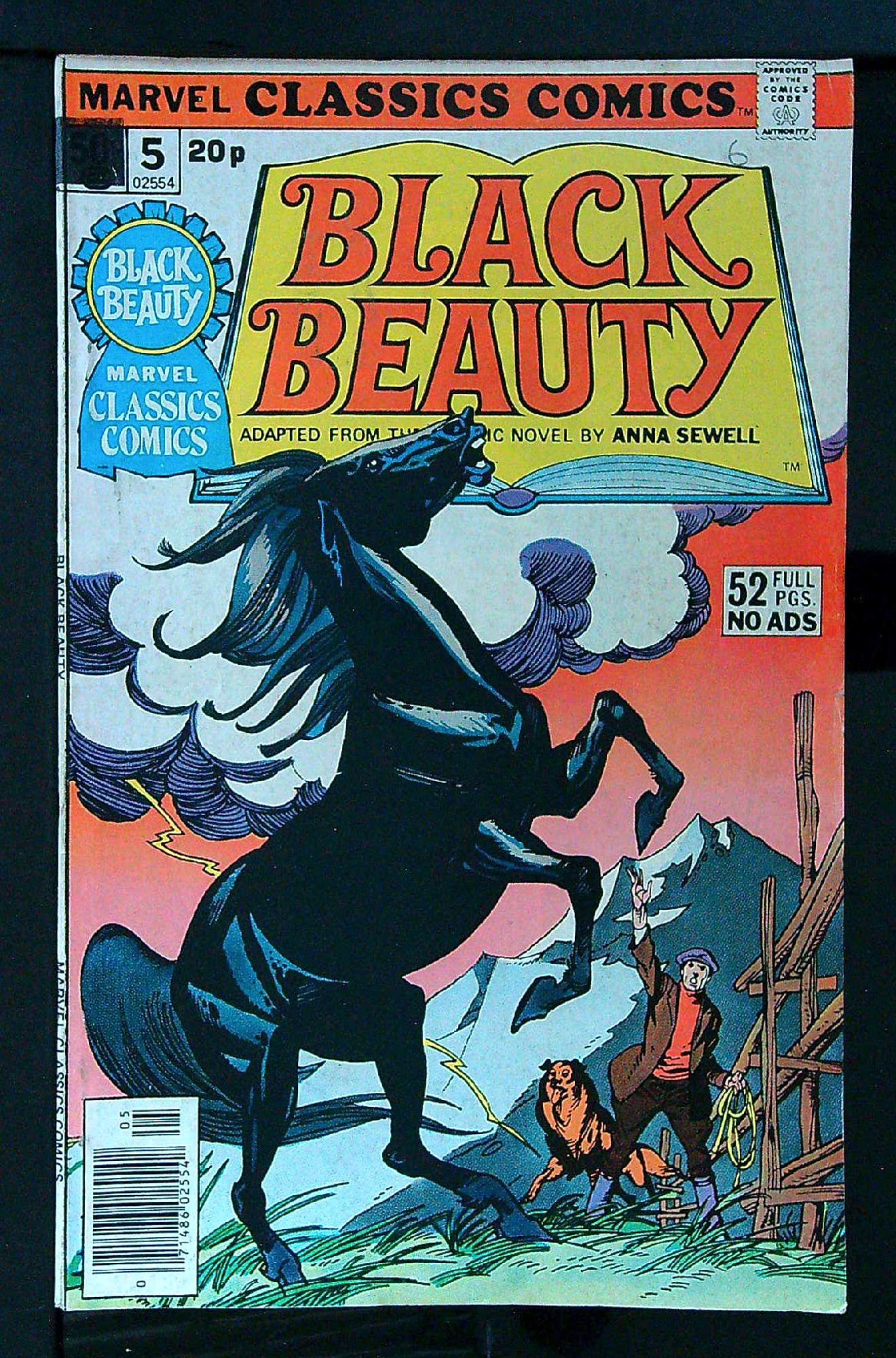 ACTUAL SCAN OF COMIC!<br> Cover of Marvel Classics Comics Featuring (Vol 1) #5. One of 250,000 Vintage American Comics on sale from Krypton!