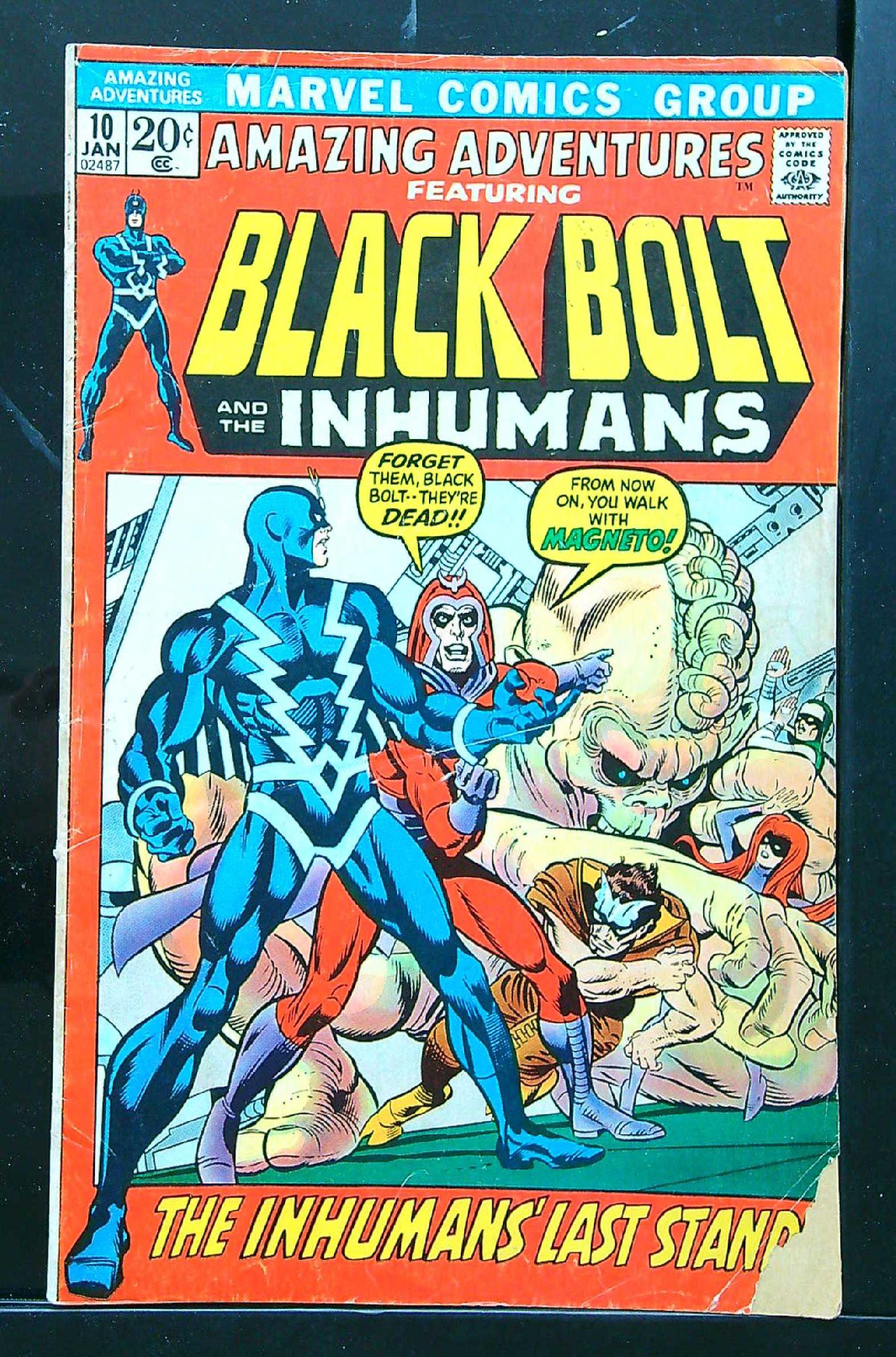 ACTUAL SCAN OF COMIC!<br> Cover of Amazing Adventures (Vol 2) #10. One of 250,000 Vintage American Comics on sale from Krypton!