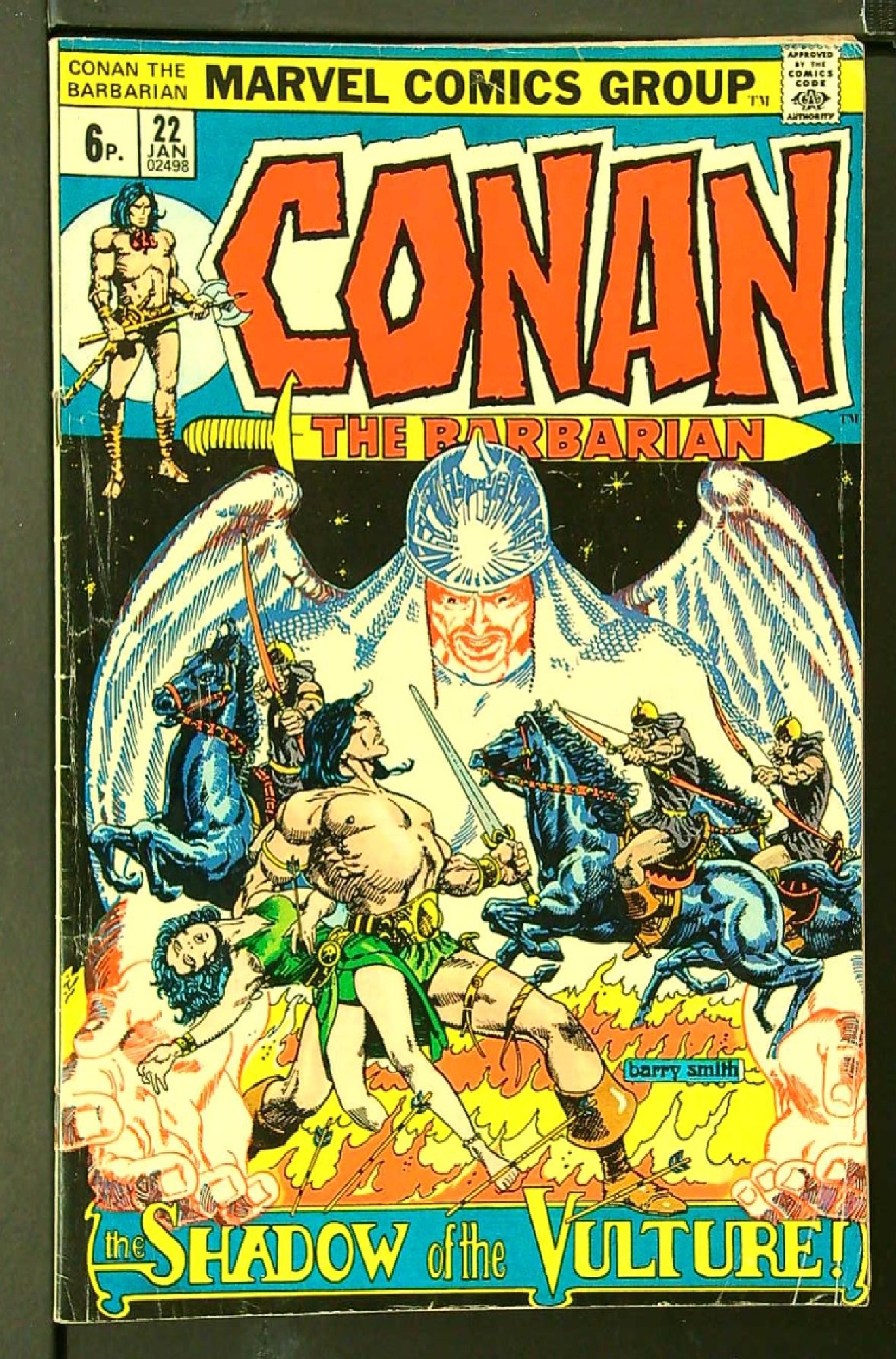 Cover of Conan the Barbarian (Vol 1) #22. One of 250,000 Vintage American Comics on sale from Krypton!